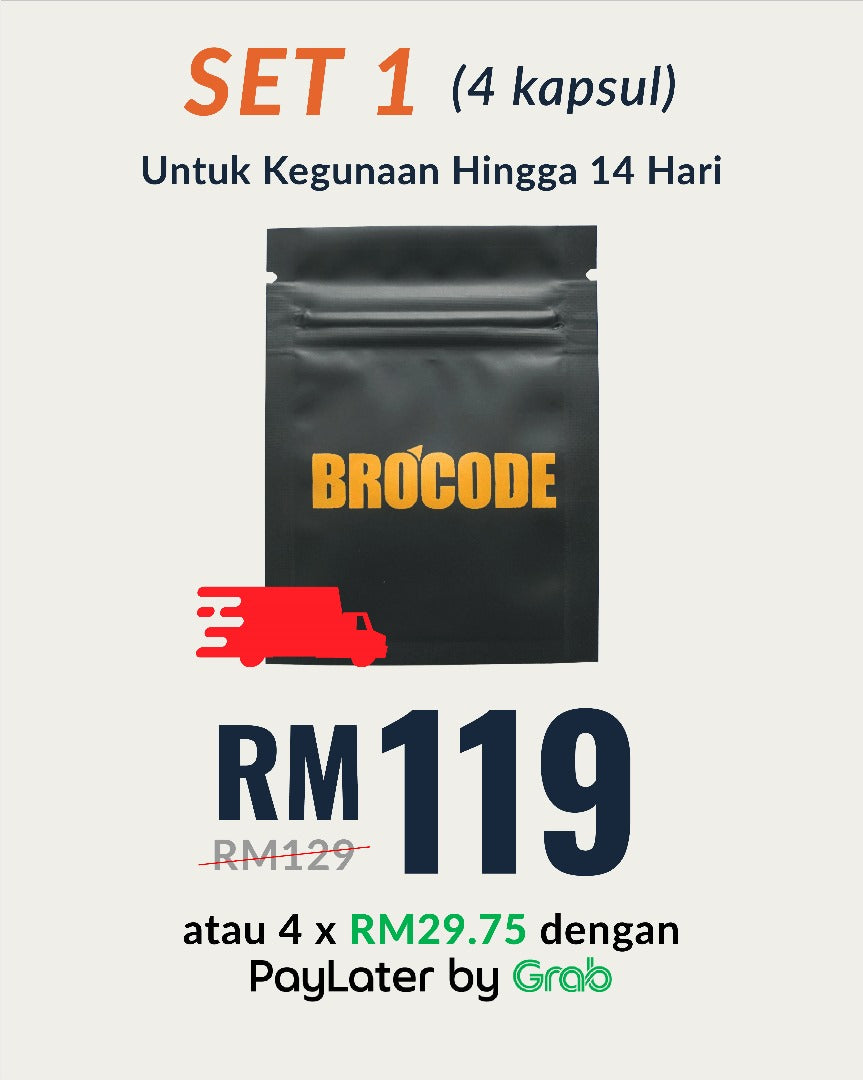 BROCODE Set 1 (4 Kapsul)